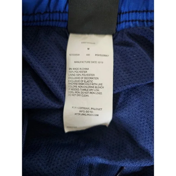 Nike Mens Navy Blue Swim Trunks Mesh Lined Board Shorts NESS9509 Size M - Picture 5 of 6